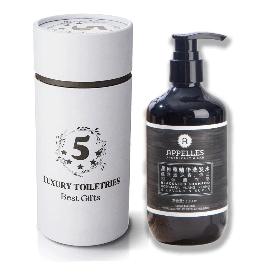Langham Hotel Shampoo 300ML | APPELLES Black