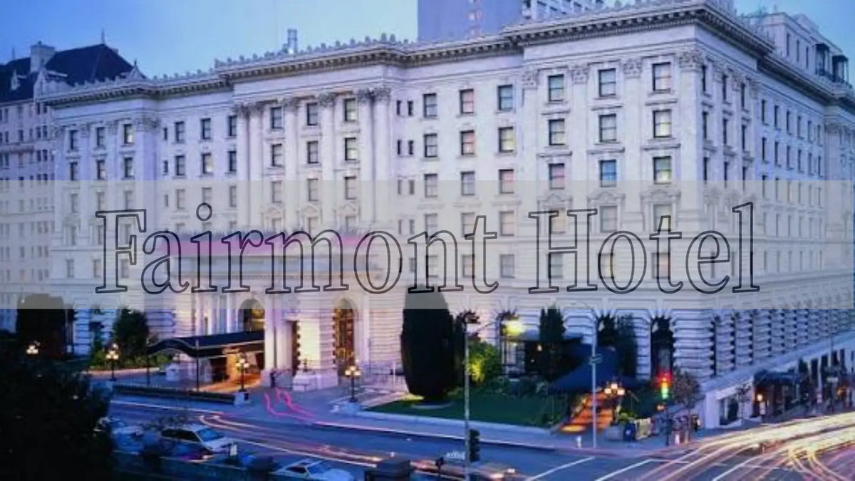 Fairmont Hotel Toiletries