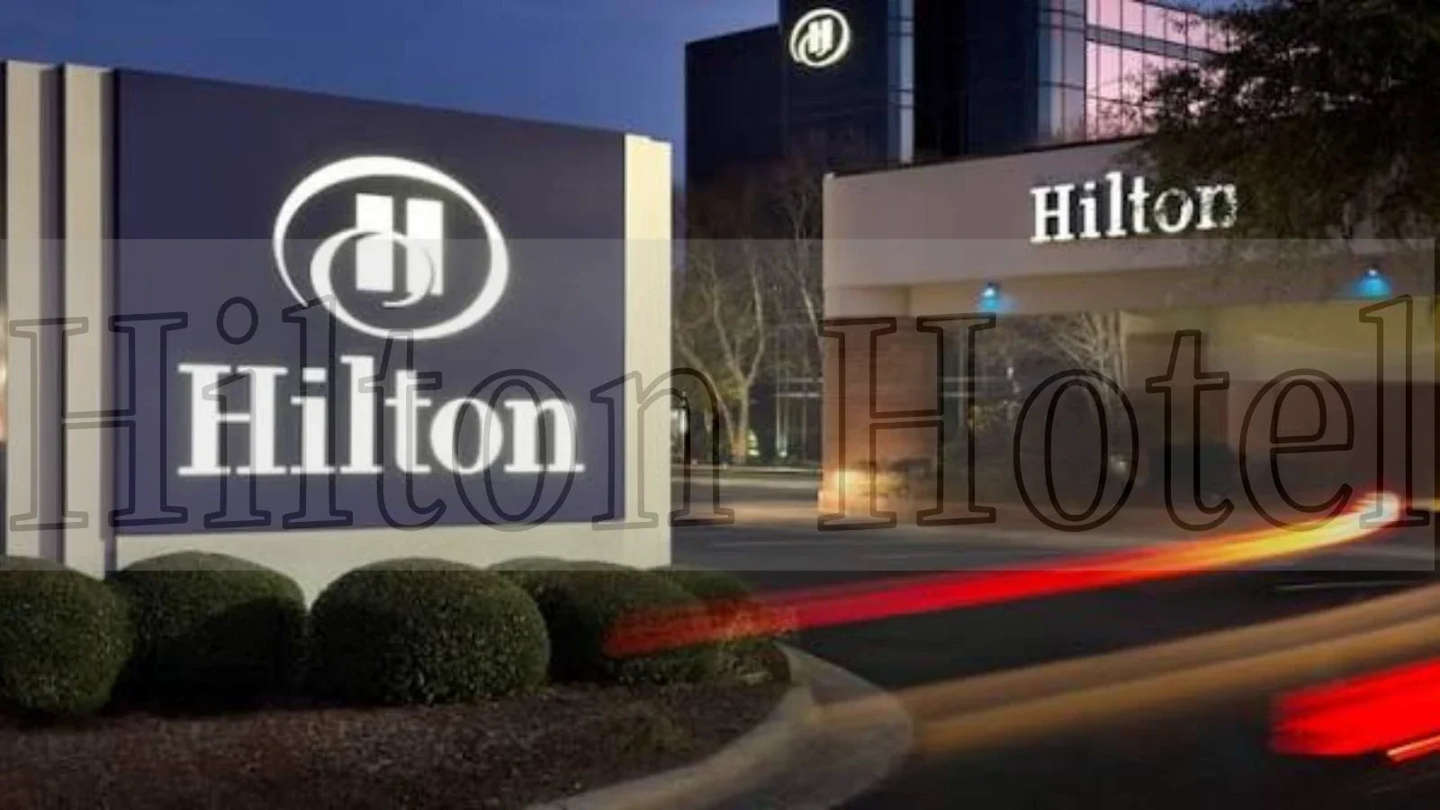 Hilton Toiletries