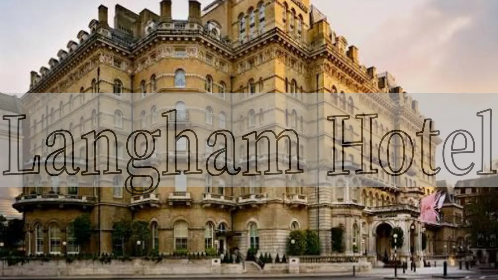 Langham Hotel Toiletries