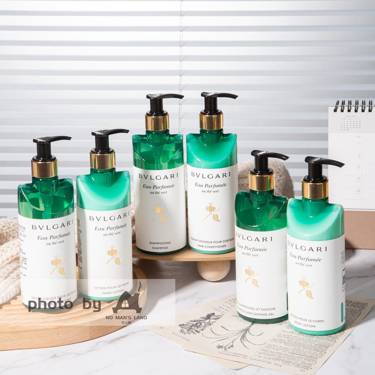 Bvlgari Hotel Green Tea Shampoo or Conditioner or Body Lotion or Shower Gel or Hand Wash &amp; Hand Lotion 300ML | BVLGARI