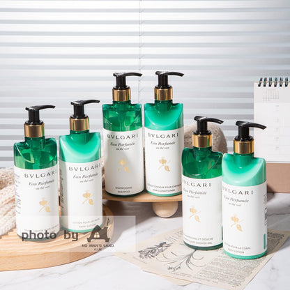 Bvlgari Hotel Green Tea Shampoo or Conditioner or Body Lotion or Shower Gel or Hand Wash &amp; Hand Lotion 300ML | BVLGARI