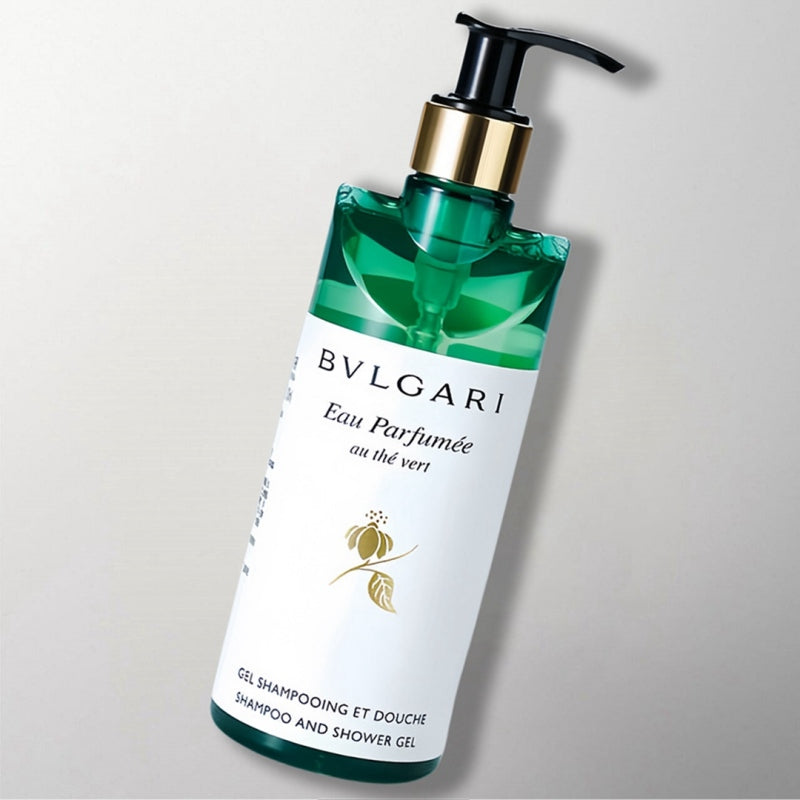 Bvlgari Hotel Green Tea Shampoo or Conditioner or Body Lotion or Shower Gel or Hand Wash &amp; Hand Lotion 300ML | BVLGARI