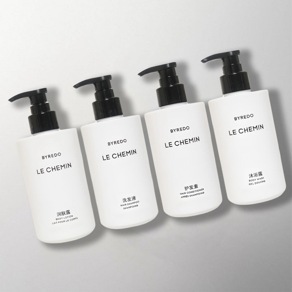 BYREDO LE CHEMIN Shampoo &amp; Shower Gel &amp; Conditioner &amp; Body Lotion Bundle 300ML Each