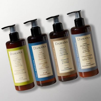DAMANA Earth &amp; Sun Shampoo or Conditioner or Shower Gel or Body Lotion 300ML