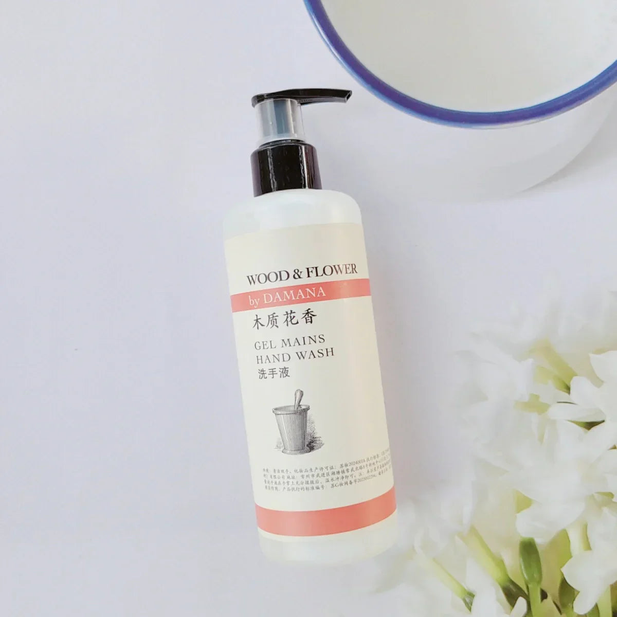 DAMANA Wood Flower Shampoo or Conditioner or Shower Gel or Body Lotion or Hand Wash 300ML