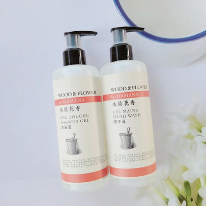 DAMANA Wood Flower Shampoo or Conditioner or Shower Gel or Body Lotion or Hand Wash 300ML
