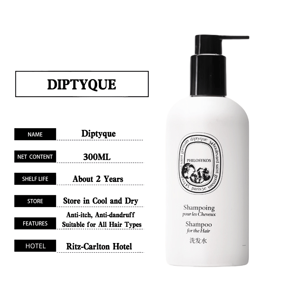 The Ritz-Carlton Shampoo &amp; Conditioner &amp; Body Lotion &amp; Shower Gel 300ML | DIPTYQUE PHILOSYKOS