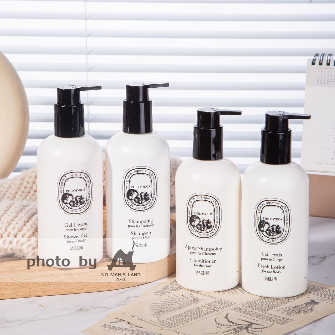 The Ritz-Carlton Shampoo &amp; Conditioner &amp; Body Lotion &amp; Shower Gel 300ML | DIPTYQUE PHILOSYKOS