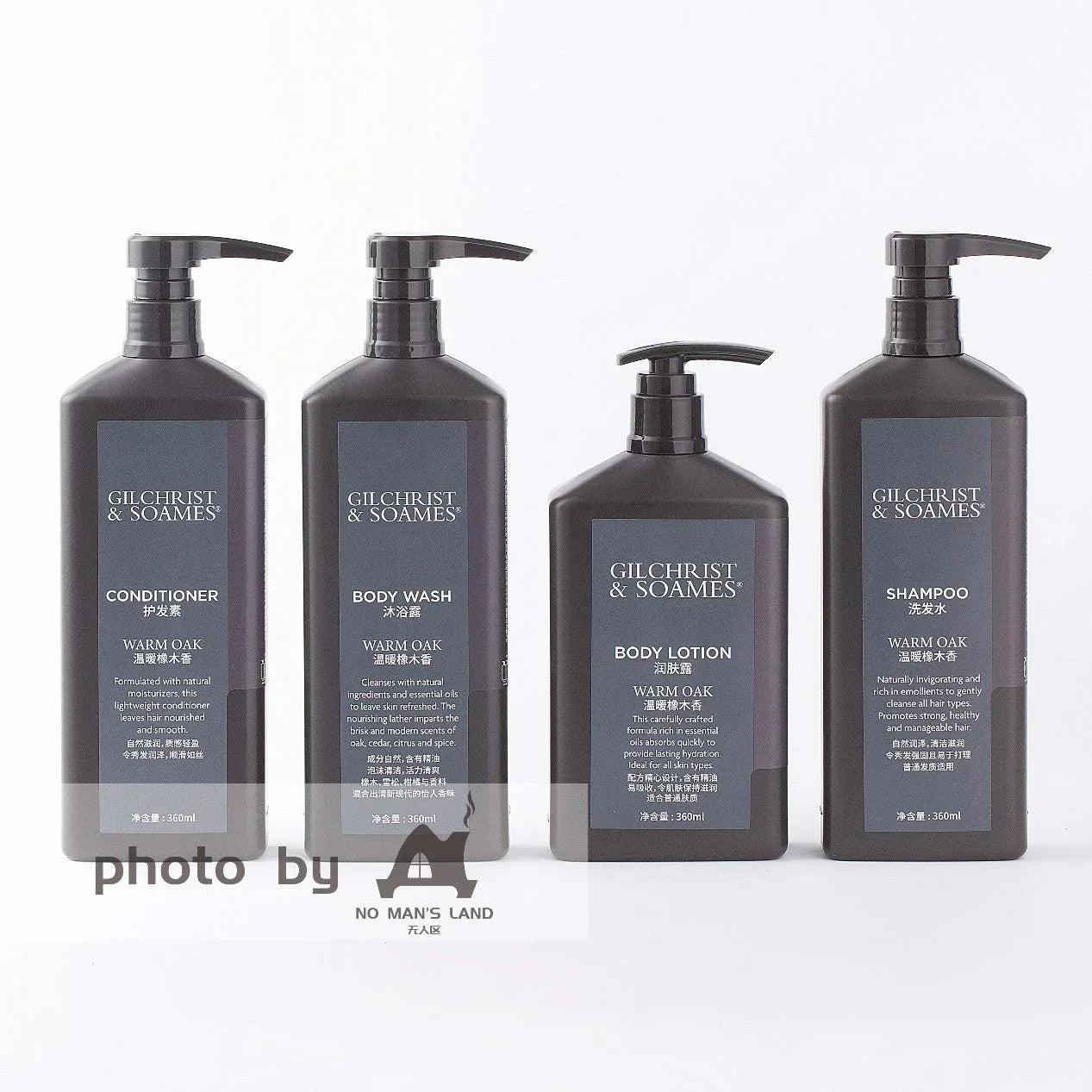 Sheraton Hotel Shampoo &amp; Conditioner &amp; Shower Gel &amp; Body Lotion 360ML | GILCHRIST &amp; SOAMES