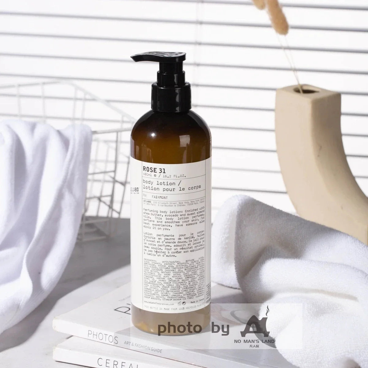 Fairmont Hotel Shampoo or Shower Gel or Conditioner or Body Lotion 480ML | LE LABO ROSE31