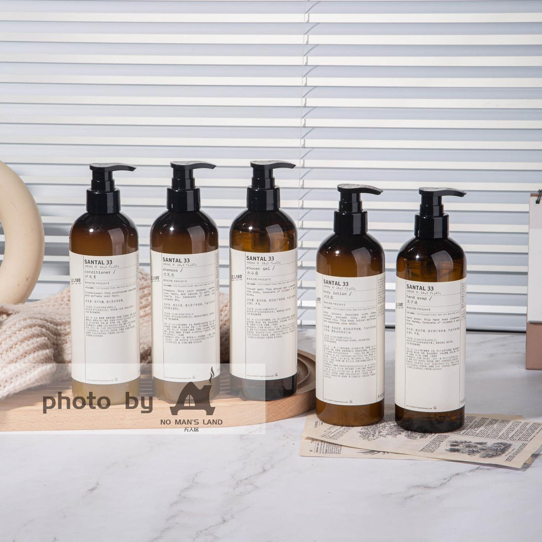 Park Hyatt Hotel Shampoo &amp; Conditioner &amp; Body Lotion &amp; Shower Gel &amp; Hand Wash 480ML | LE LABO SANTAL 33