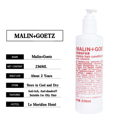 Le Meridien Hotel Shampoo &amp; Conditioner &amp; Body Lotion &amp; Shower Gel 236ML | MALIN+GOETZ